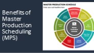 Benefits of Master Production Scheduling (MPS)