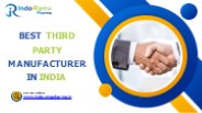 Best Third Party Manufacturer in India