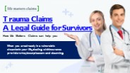 Trauma Claims A Legal Guide for Survivors