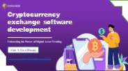 Cryptocurrency Exchange Software Development | Crypto Trading Software