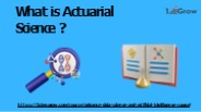 what is actuarial science
