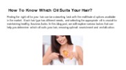 How To Know Which Oil Suits Your Hair?