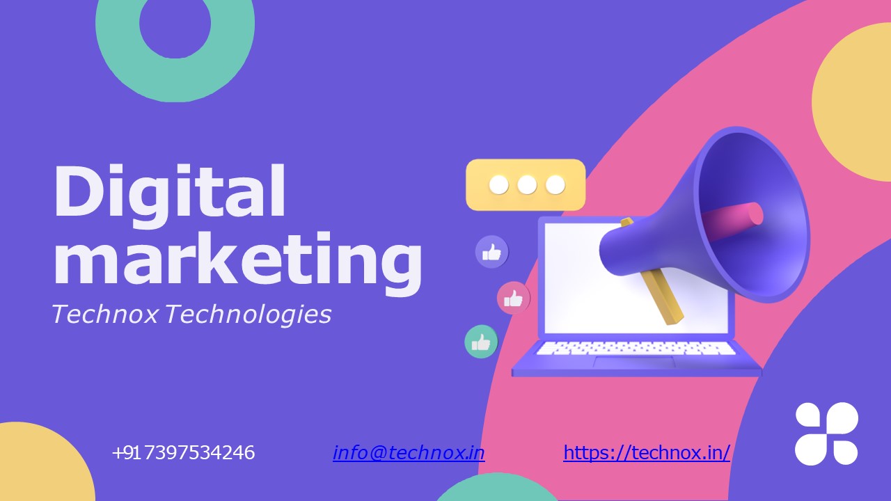 Benefits of Digital marketing | Technox