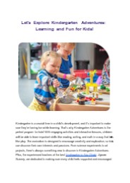 Best Kindergarten in Abu Dhabi - Jigsaw Nursery