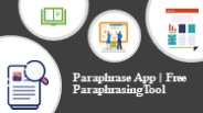 Paraphrase App - Free Paraphrasing Tool