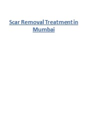 Scar Removal Treatment in Mumbai