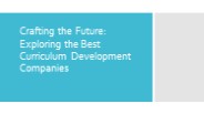 curriculum development companies