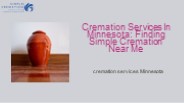 cremation services Minnesota