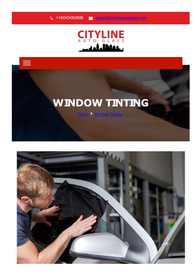 Car Window Tinting in Surrey, BC
