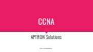 CCNA Course in Delhi