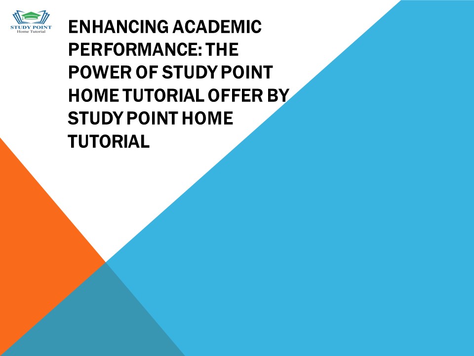 Enhancing Academic Performance: The Power of Study Point Home Tutorial ...