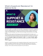 What Is Resistance And Support? A Detailed Guide