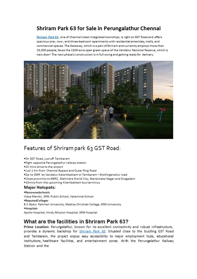Shriram Park 63 in Perungalathur Chennai - PropLeaf (1)
