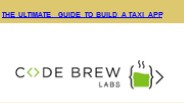The Ultimate Guide to Build a Taxi App