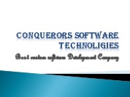 Conquerors Software Technologies