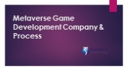 Best Metaverse Game Development Company