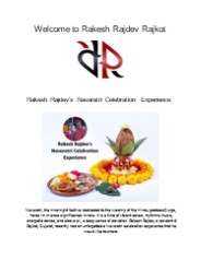 Rakesh Rajdev's Navaratri Celebration Experience