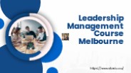 Leadership Management Course Melbourne
