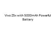 Vivo Z5x with 5000mAh Powerfull Battery