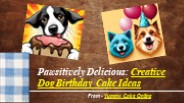 Dog Birthday Cake Designs