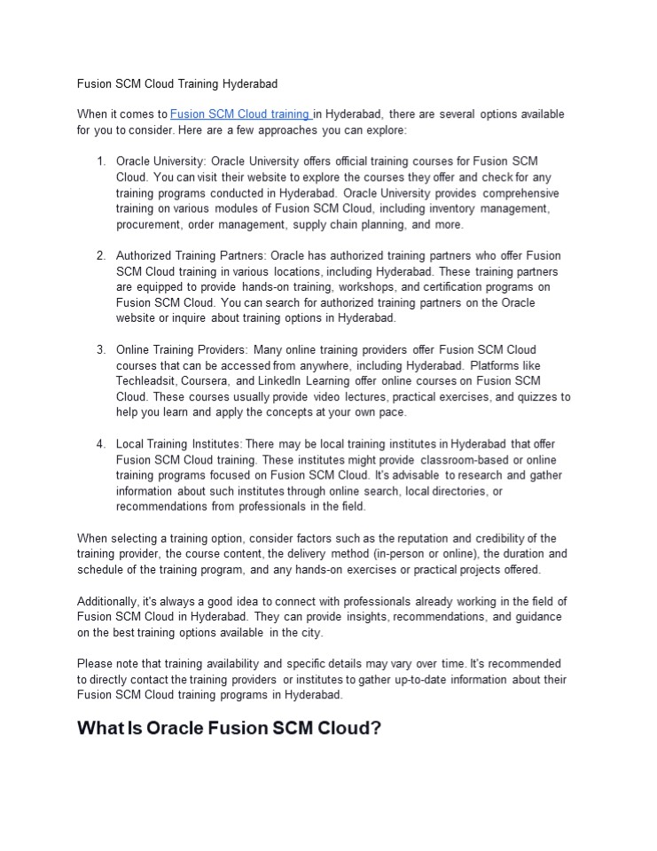 Fusion SCM Cloud Training Hyderabad (1)