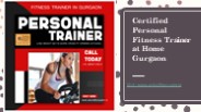 Personal Trainer Gurgaon