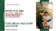 Effective B2B Social Media Strategies for Cross-Industry Success