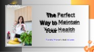 Dandely Women's Multivitamin: Essential Health Support