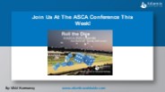 Join Us At The ASCA Conference This Week!