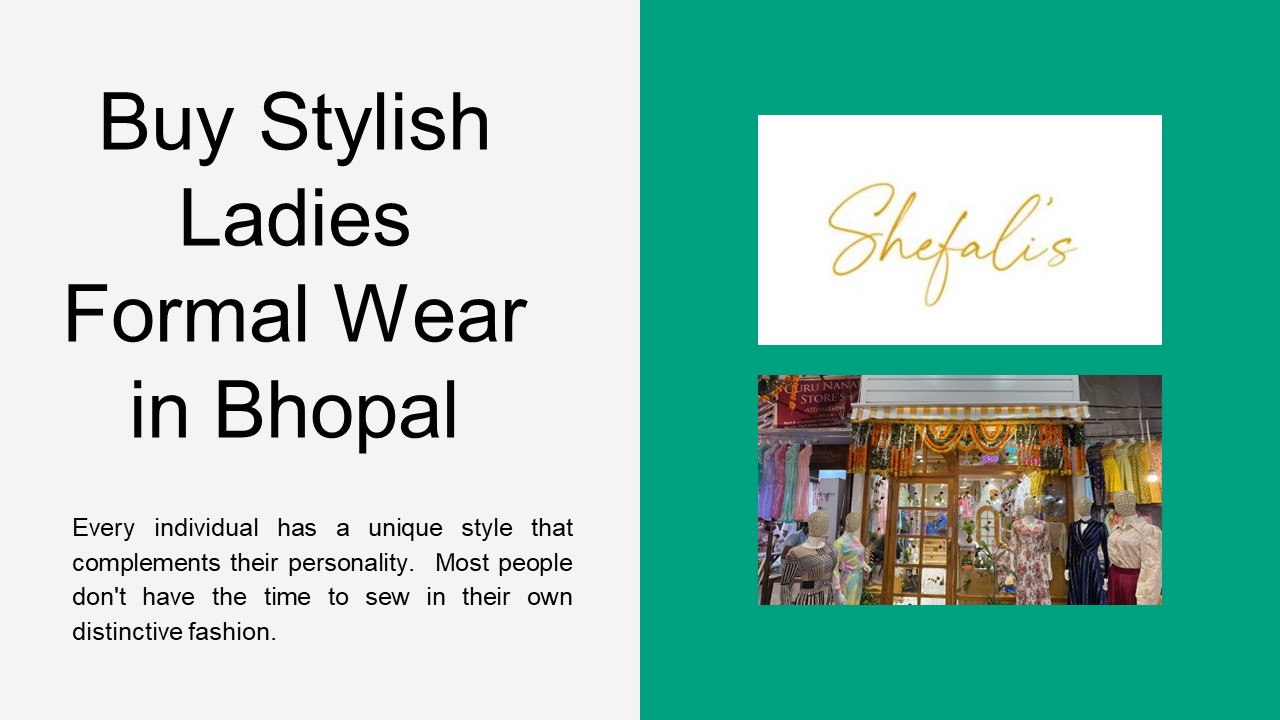 Buy Stylish Ladies Formal Wear in Bhopal