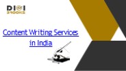 Best Content Writing Services in India | DIGI Brooks