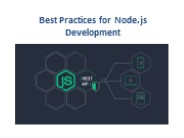 Best Practices for Node.js Development