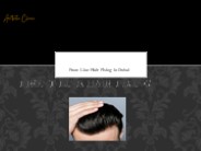 front line hair fixing in Dubai