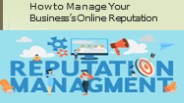 How to Manage Your Business’s Online Reputation