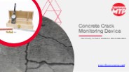 Concrete Crack Monitoring Device