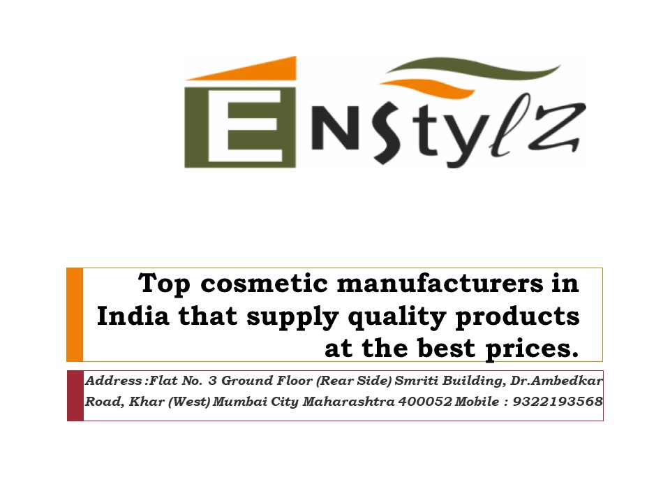 cosmetic product supplier in India