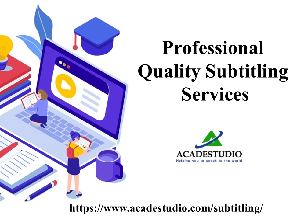 What are subtitling services?