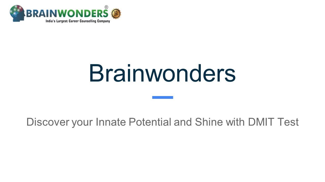 DMIT Test Online, Dermatoglyphics Multiple Intelligence Test - Brainwonders