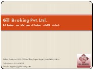 Gill Broking PPTX