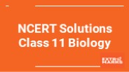 NCERT Solutions Class 11 Biology
