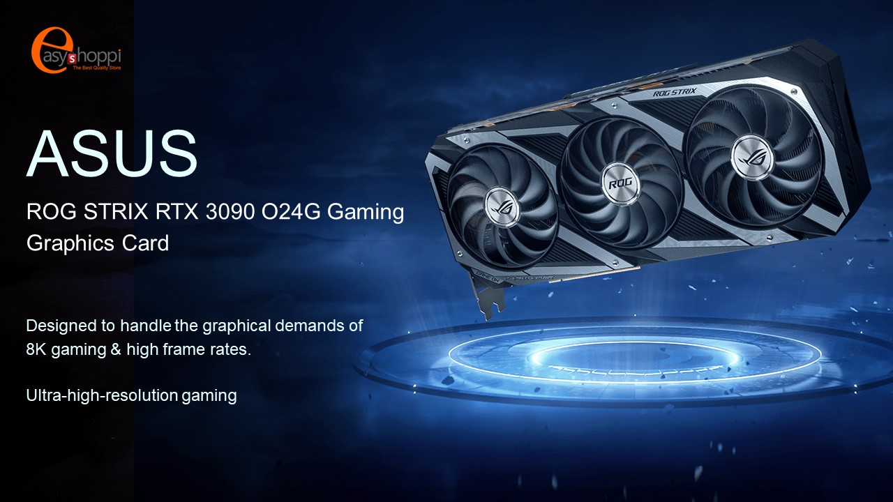 Asus Rog Strix Rtx3090 O24g Gaming Graphics Card
