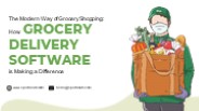 The Modern Way of Grocery Delivery Software