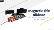Magnetic Thin Ribbons