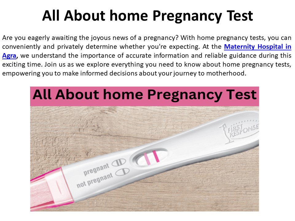 Pregnancy testing at home Everything You Should Know