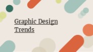 Graphic Design Trends