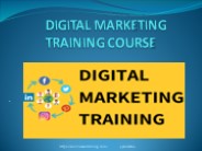 Best Digital Marketing Training Course in Chandigarh