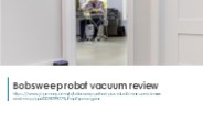 Bobsweep robot vacuum review