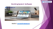 Booking System Software