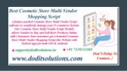Cosmetic Store Multi Vendor Script - DOD IT SOLUTIONS