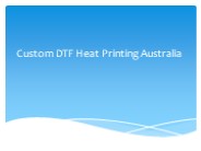 DTF heat transfers services AU